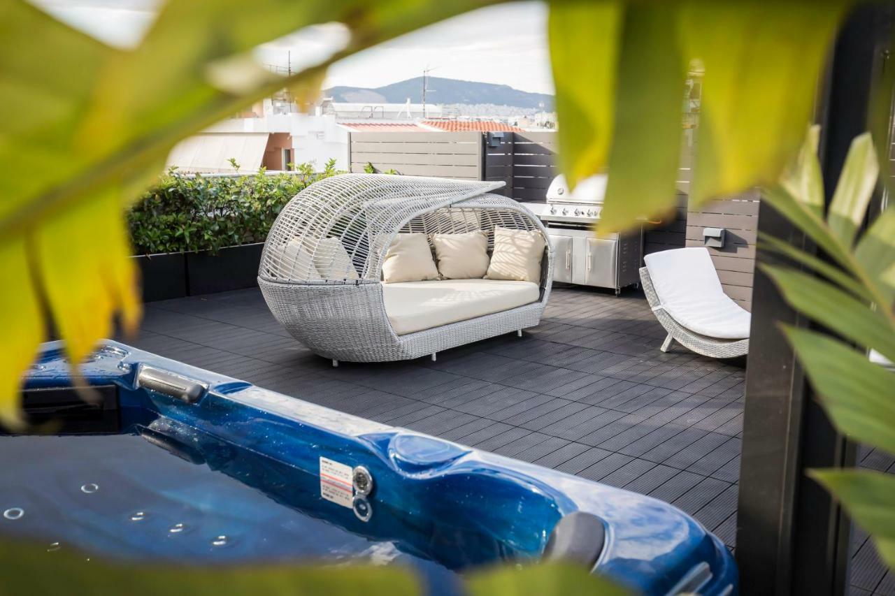 Zambelis Athens Penthouse Spa Exteriör bild