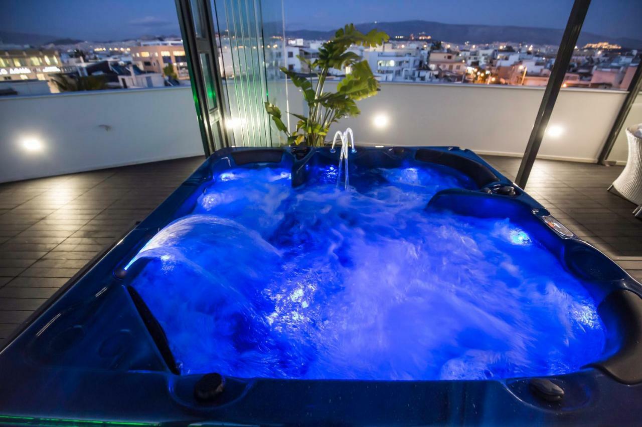 Zambelis Athens Penthouse Spa Exteriör bild