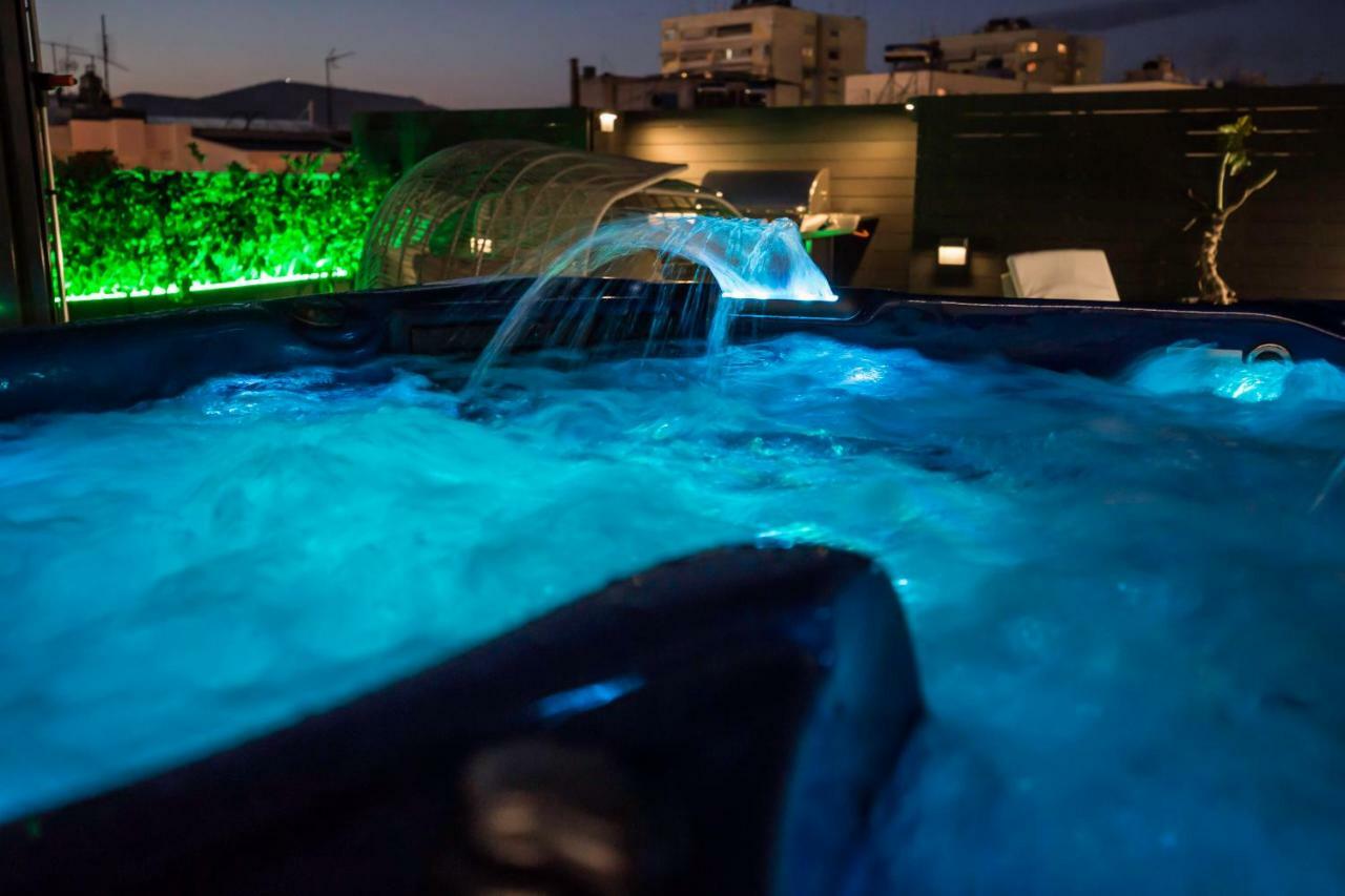 Zambelis Athens Penthouse Spa Exteriör bild