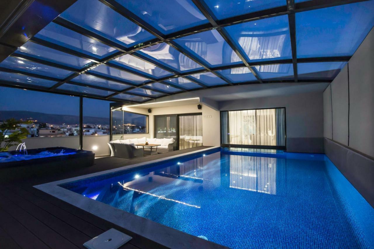 Zambelis Athens Penthouse Spa Exteriör bild